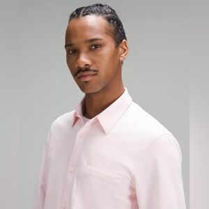 Lululemon Athletica Light Pink New Venture Long Sleeve Shirt